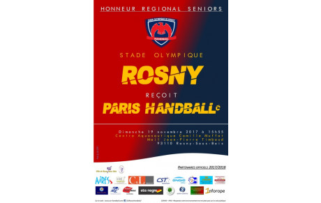 Le planning des 18 et 19 novembre 2017