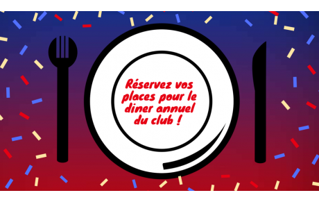 Diner annuel du club 2018